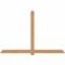 Ekena Millwork Eugene Smooth Timber Gable Bracket, Western Red Cedar, 108"W x 72"H x 5 1/2"D x 5 1/2"F, 16/12 Pitch GBW108X72X0606EUG00SWR - alternate 1